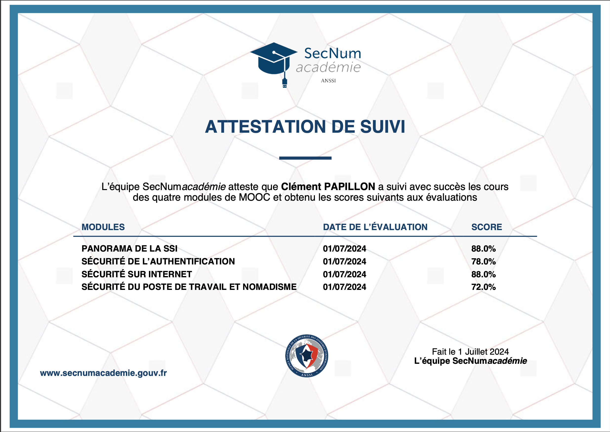 Illustration du projet – gestion du patrimoine informatique